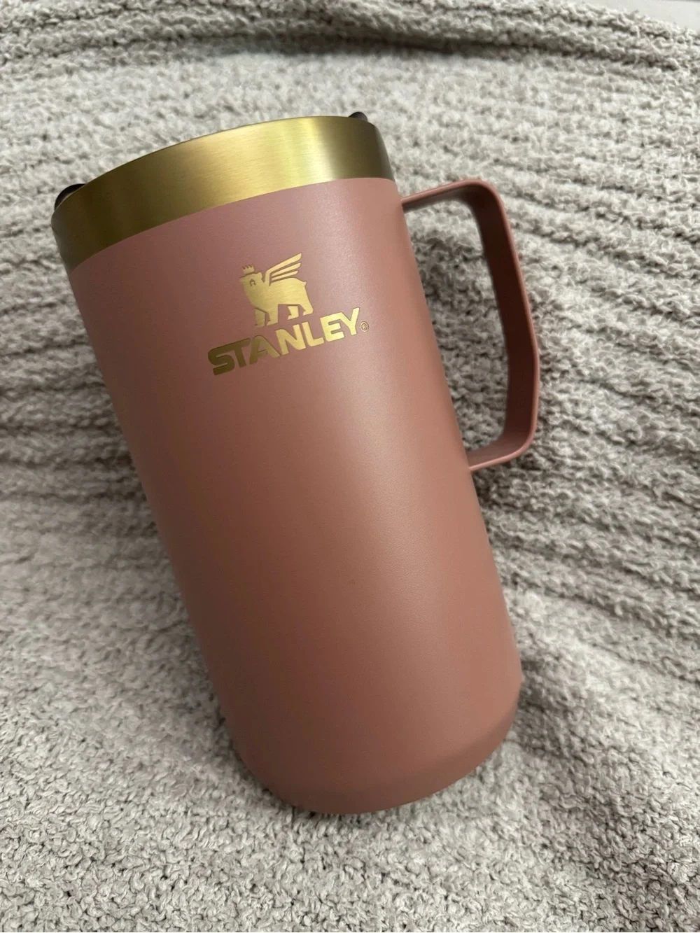 NW Stanley “The Stay-Hot Camp-mug” Mocha Latte 24oz - Picture 4 of 6